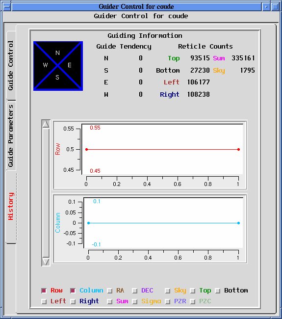 guider history window